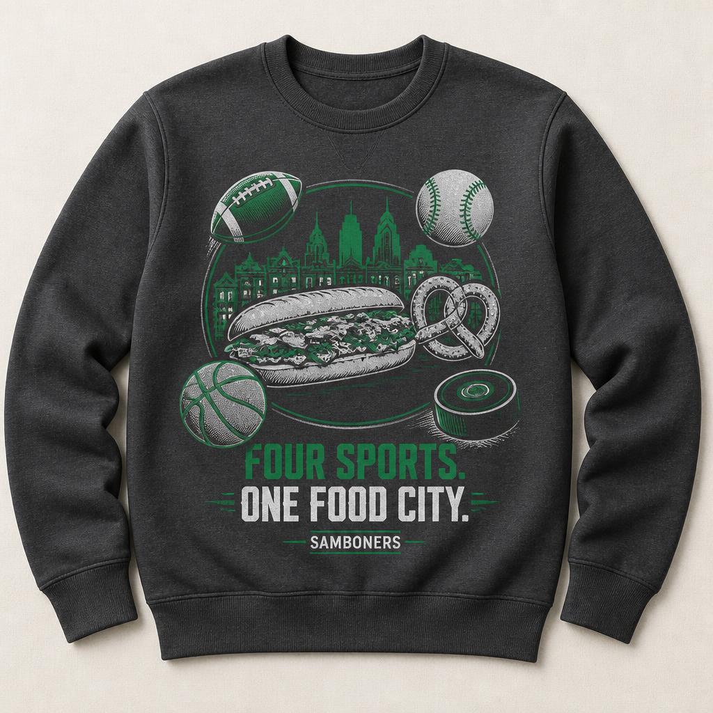 Four Sports. One Food City. Sweatshirt